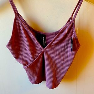 Adore Me Cropped Sleeveless Shirt